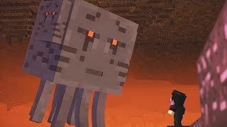 Minecraft Story Mode Season 2 Episode 3 Super Ghast Boss Fight [upl. by Ardenia]