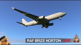 Monday Live Show • RAF Brize Norton Home of the Voyager A400M C130J amp C17 270223 rafcareers [upl. by Nibot189]