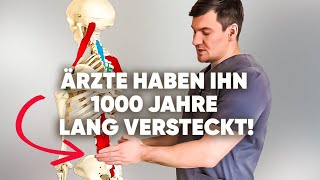 Ärzte haben dir diesen Muskel über 1000 Jahre lang verborgen Ich habe den Rückenschmerz aufgedeckt [upl. by Jobey844]