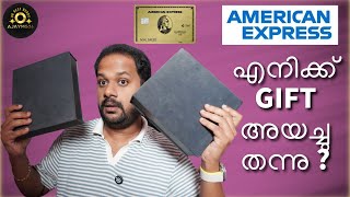 AMERICAN EXPRESS എനിക്ക് GIFT അയച്ചു തന്നു  HOW TO GET AMEX CREDIT CARD [upl. by Handal]