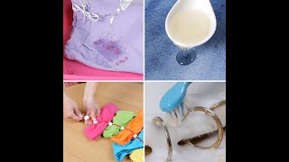 How to get rid of oil stains on your favorite clothes Try this💦 [upl. by Ikoek]