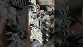 4 cylinder engine piston ring checking [upl. by Milena237]