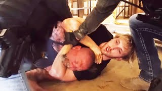 JAKE amp LOGAN PAUL TASER amp PUT FLEEING SUSPECT TO SLEEP [upl. by Pansie]