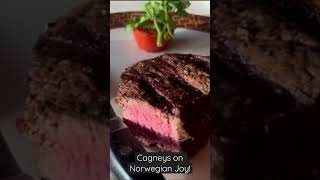 Cagney’s Steakhouse on Norwegian Joy [upl. by Nagiem]