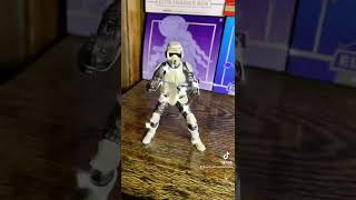 Star Wars The Black Series Carbonized Scout Trooper Unboxing [upl. by Leighton]