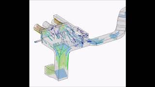 HVAC duct streamlines [upl. by Alodi]