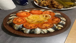 طاجين بالسردين والارز سهل وسريع tajine de sardine au riz de maniére simple et rapide [upl. by Lleraj]