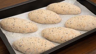 Whole wheat grain bread delicious and healthy 6minute bread recipe [upl. by Teodoor356]