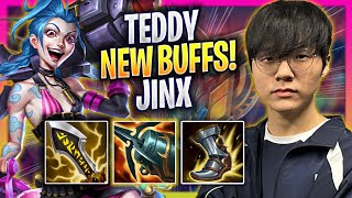 TEDDY TRIES JINX WITH NEW BUFFS  DRX Teddy Plays Jinx ADC vs Ashe  Season 2024 [upl. by Gittel585]