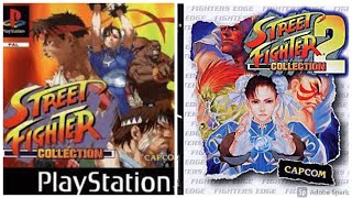 Playing PSX On 3DS  Street Fighter Collection PS1 [upl. by Butte574]