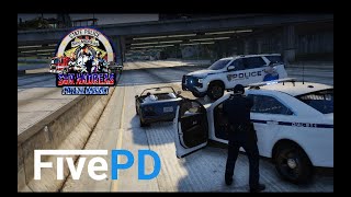 FiveM  FivePD San Andreas Statewide  LSPD RoleplayVmenuDOJcustom dept mloscustom sirens16 [upl. by Slen687]