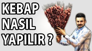 KEBAP NASIL YAPILIR   adana kebap  kebap tarifleri [upl. by Ledba815]