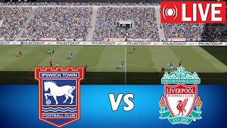 🔴 LIVE  Ipswich Vs Liverpool  Premier league 2024  Full Match Streaming [upl. by Nospmis]