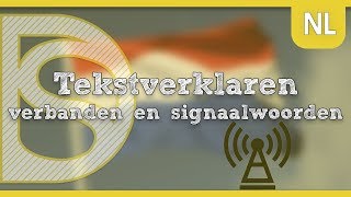 Eindexamen Nederlands  Tekstverklaren verbanden en signaalwoorden [upl. by Horatius462]