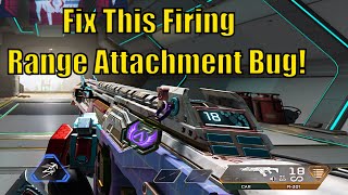 Apex Legends Fix This Firing Range Attachment Bug [upl. by Lucky]