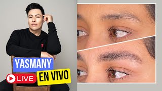 Laminado De Cejas y Extensiones de Pestañas ¿Si o No Yasmany En Vivo [upl. by Annim]