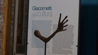 Le sculture di Giacometti tra i capolavori di Galleria Borghese [upl. by Idet]