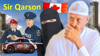 Sh Siciid Raage Aniga iyo Xaaskayga Gidaar Madaxa nala kugu Dhuftay niqaab Dartiis cadaabta canada [upl. by Johiah903]