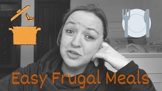 My Favorite Five GoTo Frugal MealsFrugal Living [upl. by Ydnelg554]