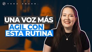 RUTINA VOCAL PARA TODOS LOS DÍAS ENFOCADA EN GANAR AGILIDAD EN LA VOZ  PREPARA TUS MELISMAS [upl. by Rhianna]