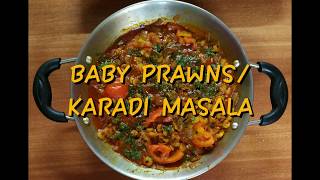 Baby Prawns Masala  Karadi Masala  Koli Special  By Deepika Jahir Recipes [upl. by Akiwak]