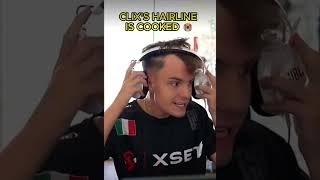 Clixs hairline is cooked 💀 hairline test clix clix [upl. by Hite371]