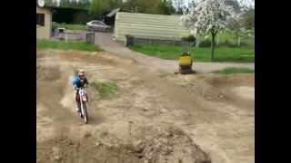 1er entrainement sur mon terrain de supercross [upl. by Gaelan]