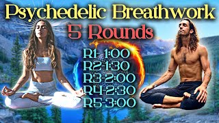 Resilience Psychedelic Breathwork I 5 Rounds Of Guided Rhythmic Breathing To Increase Breath Hold [upl. by Aihtibat]