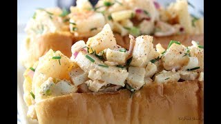 Vegan Lobster Roll Recipe [upl. by Rovner]