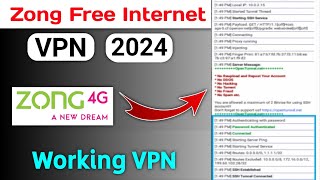 Zong free internet vpn 2024 today  zong free internet Zong Technical [upl. by Enirehtak]