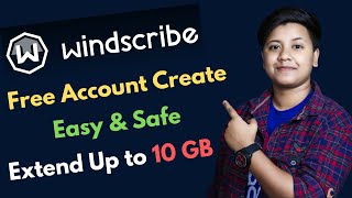 Best Free VPN For Pc  Windscribe VPN Create Account  How To Use Windscribe VPN [upl. by Ahseinod]