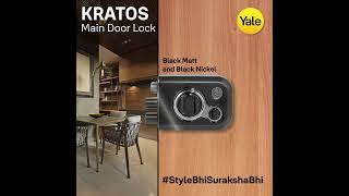 Choose YALE KRATOS Main Door Lock for topnotch security homeimprovement StyleBhiSurakshaBhi [upl. by Kulsrud]