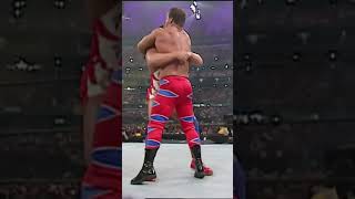 Kurt Angle vs Chris Benoit  Wrestlemania 17 wwe wrestlemania kurtangle chrisbenoit trending [upl. by Rosena]