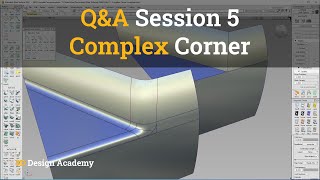 Autodesk Alias Tutorials I QampA Session 5  Complex Corner [upl. by Pris]