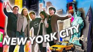 NEW YORK VLOG🗽I Missed My Family pt 1 [upl. by Aicnilav]