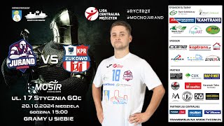 Liga Centralna ZPRP  6 kolejka  Jurand Ciechanów  KPR Fit Dieta Żukowo  20102024 [upl. by Ainessey915]