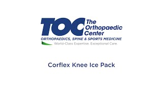 Corflex Knee Ice Pack [upl. by Wack]