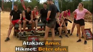 Hikmet’ten Atakan’a Tatlı Sataşma Survivor 2022 Allstar [upl. by Liddie]