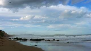 New Zealand  Moeraki Mystical Boulders Otago [upl. by Ardnua]