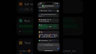 OAuth 20 on shortcuts Create automations with Google APIs right on your iPhone [upl. by Alliw389]