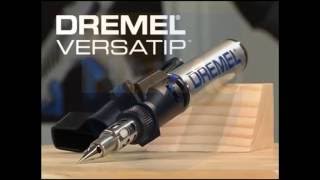 Versatip Dremel como Funciona o Mini Maçarico F0132000JA [upl. by Gaal]