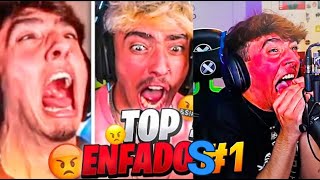 😡MEJORES ENFADOS de Agustin51 en Fortnite 😂 [upl. by Tamma257]