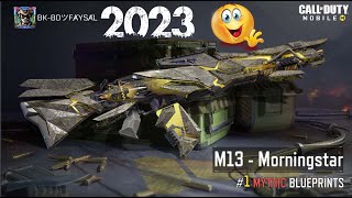 Finally Buying M13 Morningstar Full draw 2023  Cod mobile [upl. by Aenotna981]