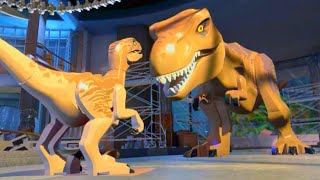 LEGO Jurassic World PS Vita  Large Dinosaur Paddock 100 Guide [upl. by Eidualc898]