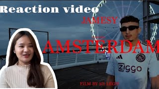 JAMESY  AMSTERDAM Reaction video [upl. by Ahsieyt327]