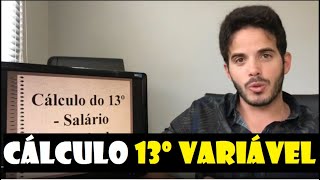 Como calcular o 13º salário para remunerações variáveis [upl. by Nennerb]