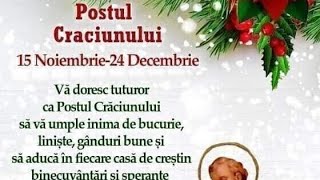 Postul Crăciunului [upl. by Annehsat]