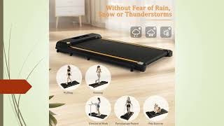 Walking Pad Portable 3in1 Treadmill for Home amp Office Under Desk LED Display Remote Control [upl. by Aneeuq]