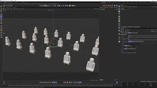 Cinema 4d Instances and Clones Part 1 [upl. by Aiekan]