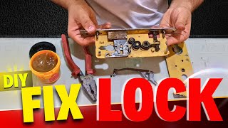 How to repair and install a lock whats inside a door lock [upl. by Harret]